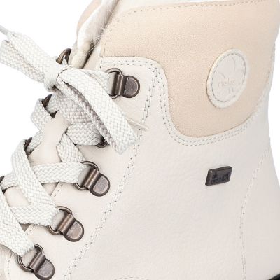 31. Wasserdichte Damen-Trekkingstiefeletten in Beige Rieker Y3433-60