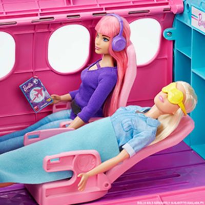 3. Barbie Dreamhouse Adventures GDG76 Aktivitäts- und Geschicklichkeitsspielzeug – Spielzeugflugzeug/Gleiter