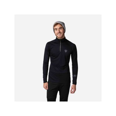 Rossignol Poursuite 1/2 Zip T-Shirt Schwarz