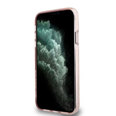 5. Karl Lagerfeld IML Choupette Head & Monogram Hülle für iPhone 11 / Xr – Rosa