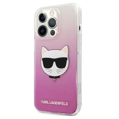 2. Karl Lagerfeld Choupette Head Case für iPhone 13 Pro Max – Rosa