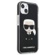 4. Karl Lagerfeld Iconik Karl Case für iPhone 13 mini - Schwarz