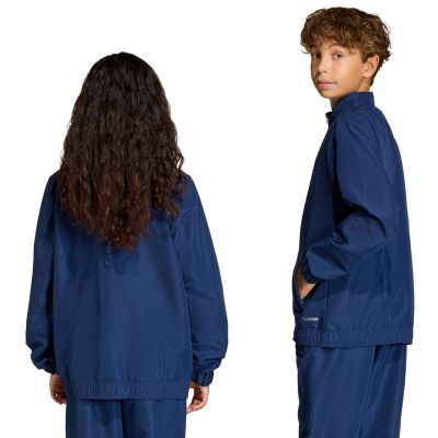 3. adidas Entrada 26 Presentation Kinder-Trainingsjacke marineblau JZ6615