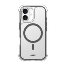LAUT AERO PROTECT Handyhülle 16 cm (6,3") Grau, Transparent