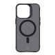 29. 3mk Smoke MagCase Hülle mit MagSafe für iPhone 14 Pro Max – durchscheinend