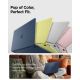 7. Spigen AirSkin Hülle für MacBook Neo 13" 2026 - Mattes Marineblau