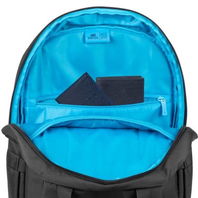 12. Rivacase Alpendorf 7561 Rucksack, Wanderrucksack, Schwarz, Polyester