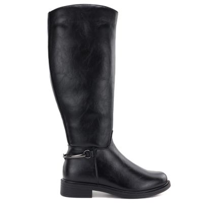 2. Damen-Lederstiefel, schwarz, Potocki JE19500