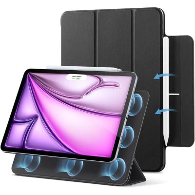 ESR Rebound Magnetische Hülle für iPad Pro 12,9'' 4/5/6 2020-2022 / Air 13'' 2024 – Schwarz
