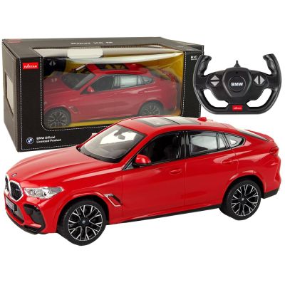 Ferngesteuertes Auto RC BMW X6 Rastar Pilot Rot 1:14