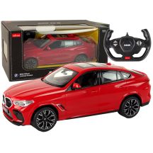 Ferngesteuertes Auto RC BMW X6 Rastar Pilot Rot 1:14