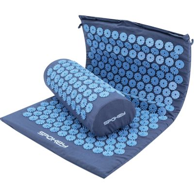 3. Spokey Akumat Akupressur- und Massagematte mit Kissen, blau 943394