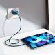 10. Baseus Super Si 1C Schnellladegerät USB Type C 20W Power Delivery + USB Type C - Lightning Kabel 1m blau (TZCCSUP-B03)