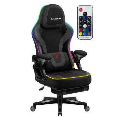 4. Force 4.6 RGB Gaming-Stuhl mit schwarzem Netzgewebe