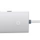8. Baseus Lite Series HUB Adapter USB Typ C - 4x USB 3.0 2m weiß (WKQX030502)