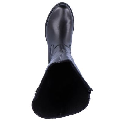 25. Rieker W Z9591-00 schwarze Lederstiefel 