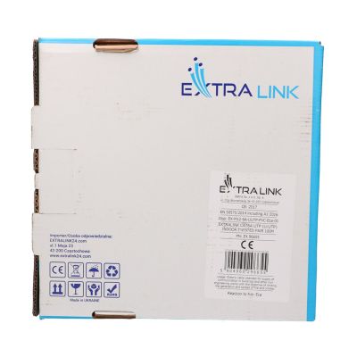7. Extralink CAT6A UTP (U/UTP) verdrilltes 100-m-Netzwerkkabel für den Innenbereich