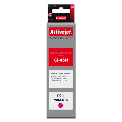 Activejet AC-G46M Tintenflasche (Ersatz für Canon GI-46M; Supreme; 135 ml; rot)