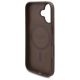 7. Guess GUHMP16SP4ROPEMCW iPhone 16 6,1" braun/braunes Hardcase 4G Flowers Print MagSafe