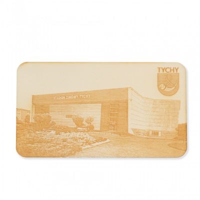 GKS Tychy Holzmagnet