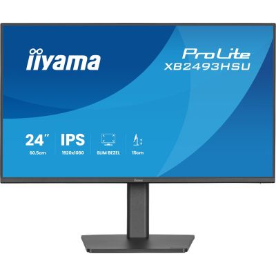 3. iiyama ProLite XB2493HSU-B1 Computermonitor 60,5 cm (23,8") 1920 x 1080 px Full HD LED Schwarz