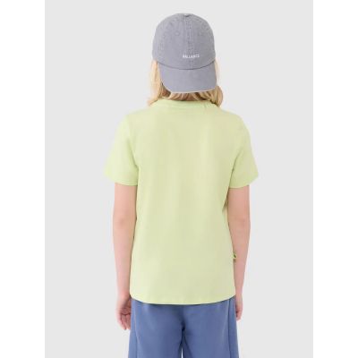 5. T-Shirt 4F Jr 4FJWSS25TTSHM2186-45N