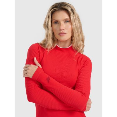 5. Nahtlose Thermounterwäsche für Damen (Oberteil) 4F 4FWAW25USEAF205-62S