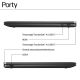8. HP Spectre x360 16-aa0233nw Ultra 7 155H 16" 2,8K OLED-Touchscreen (120 Hz), 16 GB DDR5-6400-RAM, 1 TB SSD, RTX 4050 (6 GB), 9-MP-Kamera, 83-Wh-Akku, Windows 11 Pro (2 Jahre Garantie)