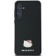 3. Hello Kitty Metal Logo Kitty Head Hülle für Samsung Galaxy A55 – Schwarz