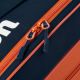 6. Wilson Roland Garros 2026 Team 6PK Tennistasche Orange und Marineblau WR8053301001