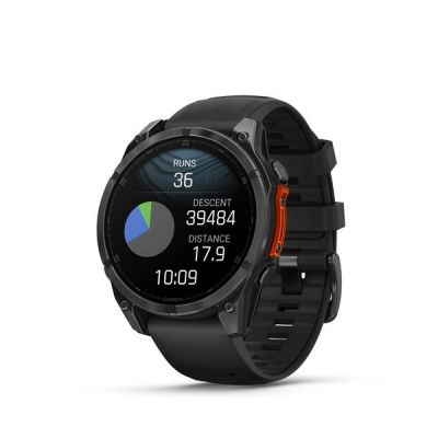 6. Garmin Fenix 8 47 mm Schiefergrau/Schwarz