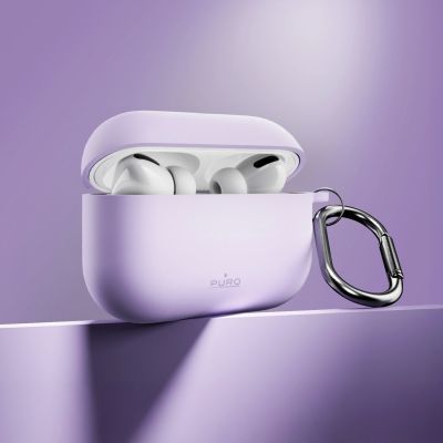 5. Puro Icon Hülle für AirPods Pro 3 – Lila