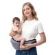 Momcozy HC002 | Babytrage mit Hüftsitz | Grau