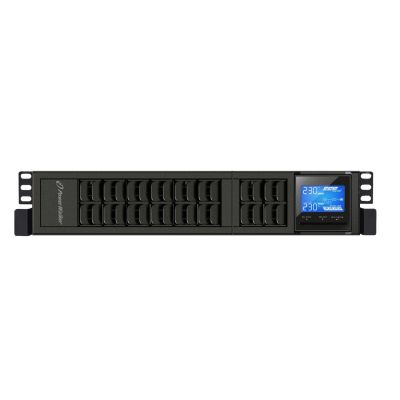 6. USV-Rack POWERWALKER VFI 1000 CRS Online 1000 VA 3x IEC C13 USB-B RS-232 LCD-Ladegerät 6 A 2 HE