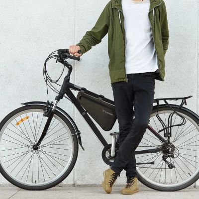 5. Wozinsky Fahrradrahmentasche 3,5L Grau (WBB15BK)