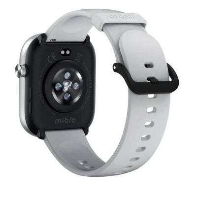 3. Mibro C4 silberne Smartwatch