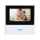 Dahua Monitor: 4,3"-TFT-Touchscreen, 480 x 272 Pixel Auflösung, IP-Überwachung, integriertes Alarmsystem, VTH2611L-WP
