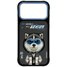 Nimmy Cool&Cute 2.0 Wolf Case für iPhone 17 Pro - Schwarz