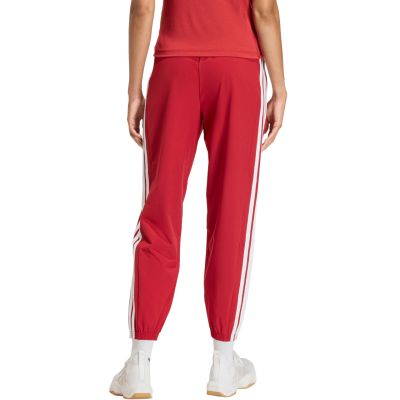 3. adidas Train Essentials 3-Streifen Webhose für Damen Rot KF8554