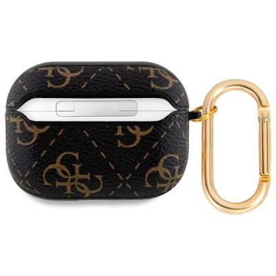 2. Guess GUAP2PG4GPK AirPods Pro 2 (2022/2023) Hülle schwarz/schwarz 4G-Haken