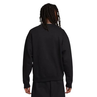 2. Nike Solo Swoosh Fleece-Sweatshirt DX1361-010 Schwarz M