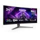 22. AOC AGON PRO AG346UCD Computermonitor 86,4 cm (34") 3440 x 1440 px Wide Quad HD QD-OLED Schwarz, Grau