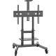 ONKRON TS1891-B Mobiler, neigbarer TV-Ständer für 50-90"-Fernseher, max. 100 kg, schwarz