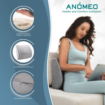 5. ERGONOMISCHES RÜCKENSTÜTZKISSEN ANOMEO