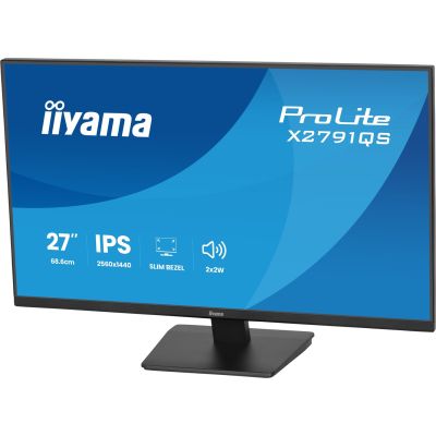 9. iiyama ProLite X2791QS-B1 Computermonitor 68,6 cm (27") 2560 x 1440 px Quad HD LED Schwarz