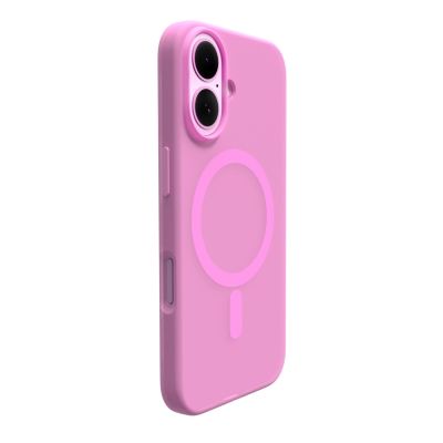 2. Puro Daylight MagSafe Silikonhülle für iPhone 16 – Rosa
