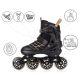 16. Meteor L 38-43 Buzzy Rollschuhe Schwarz/Gold