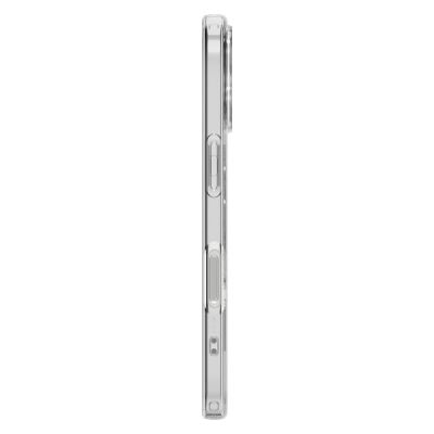 4. Spigen Liquid Crystal MagSafe Case für iPhone 17 - Klar und Weiß