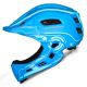 3. Wozinsky Kinder-Integralhelm mit USB-Rücklicht, Größe S – Blau