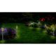 8. Solar-Taschenlampe mit tanzenden Flammen, 12 SMD-LEDs, 7,5 x 7,5 x 46,5 cm, 5er-Set